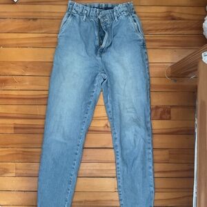 High Waist Denim Jeans